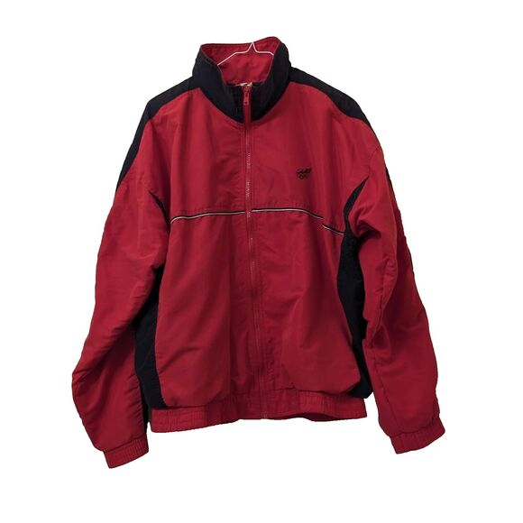 Vtg JCPenney Windbreaker Jacket Womens M Olympics USA Gorpcore Streetwear 90s - Picture 1 of 8